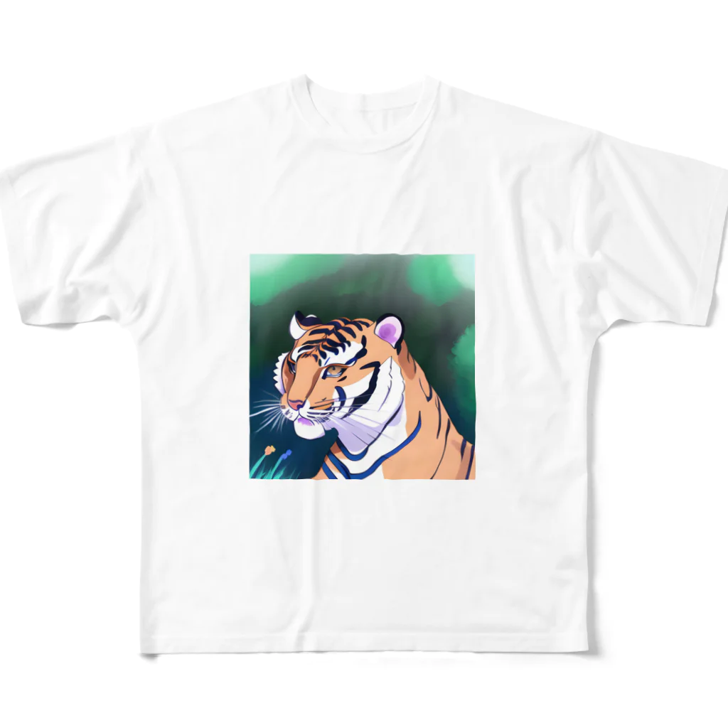 三好結衣のタイガーくん All-Over Print T-Shirt