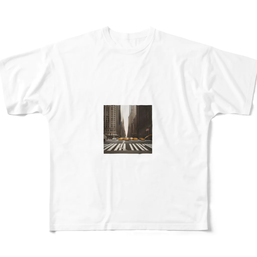 POPstore-japanのNEWYORKLOVE フルグラフィックTシャツ