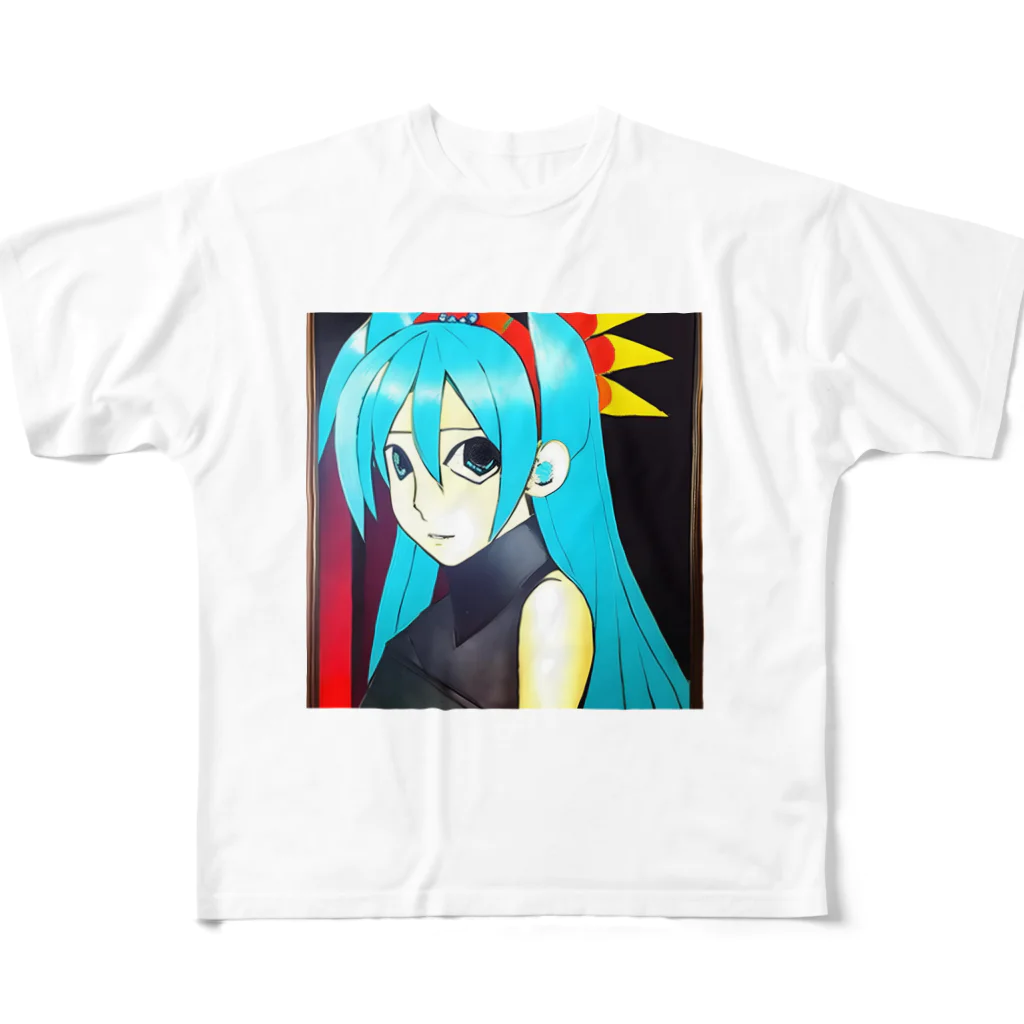 saroraの巨匠の東方 フルグラフィックTシャツ