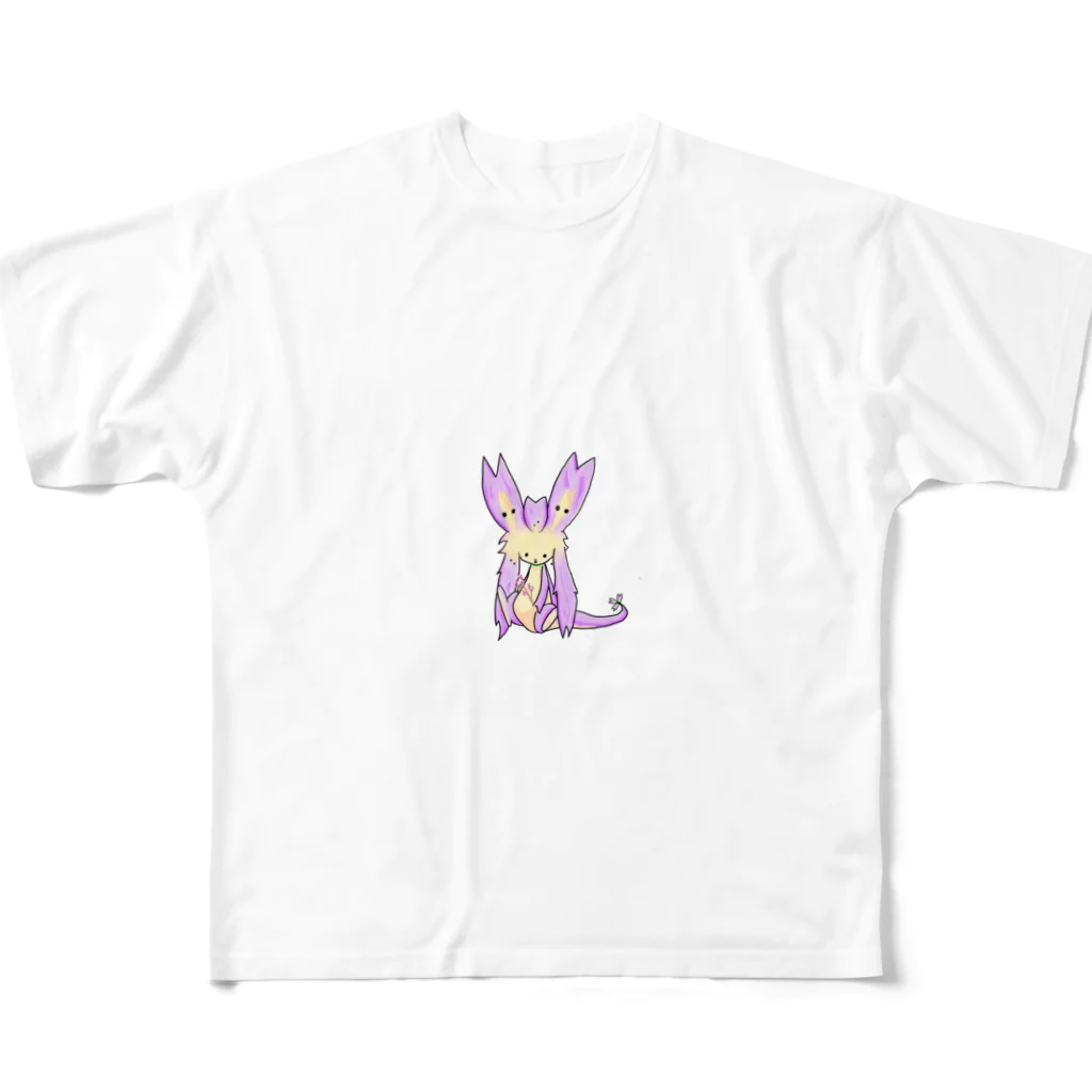 さくライフ🌸のさくら🌸わんこ🐶のさくここちゃん フルグラフィックTシャツ