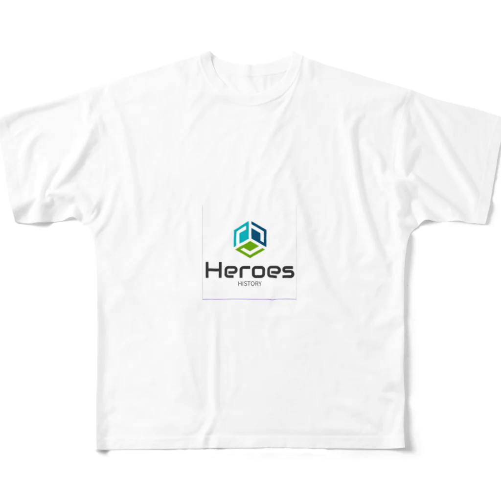 歴史ヒーローズ　ショップ　（HeroesHistory）の歴史ヒーローズ　オリジナルグッズ All-Over Print T-Shirt