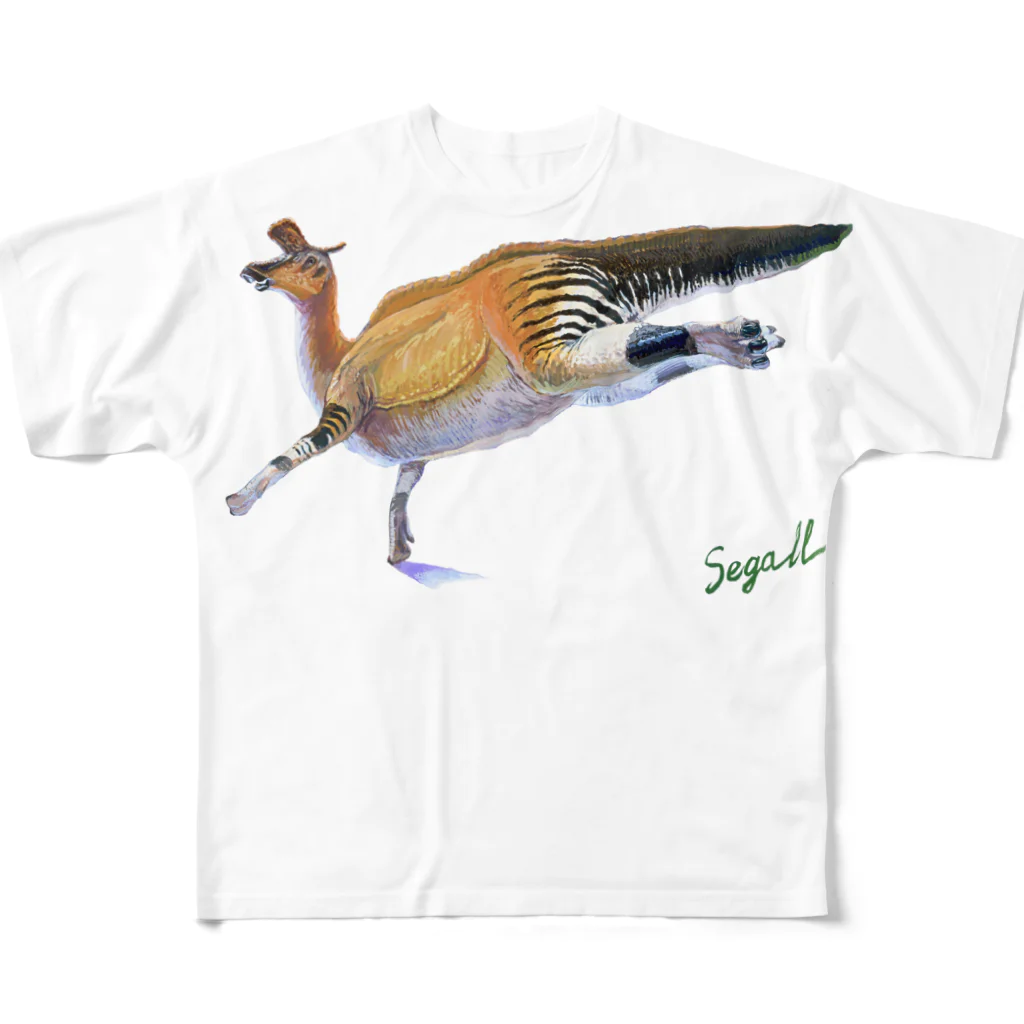 segasworksのLambeosaurus フルグラフィックTシャツ