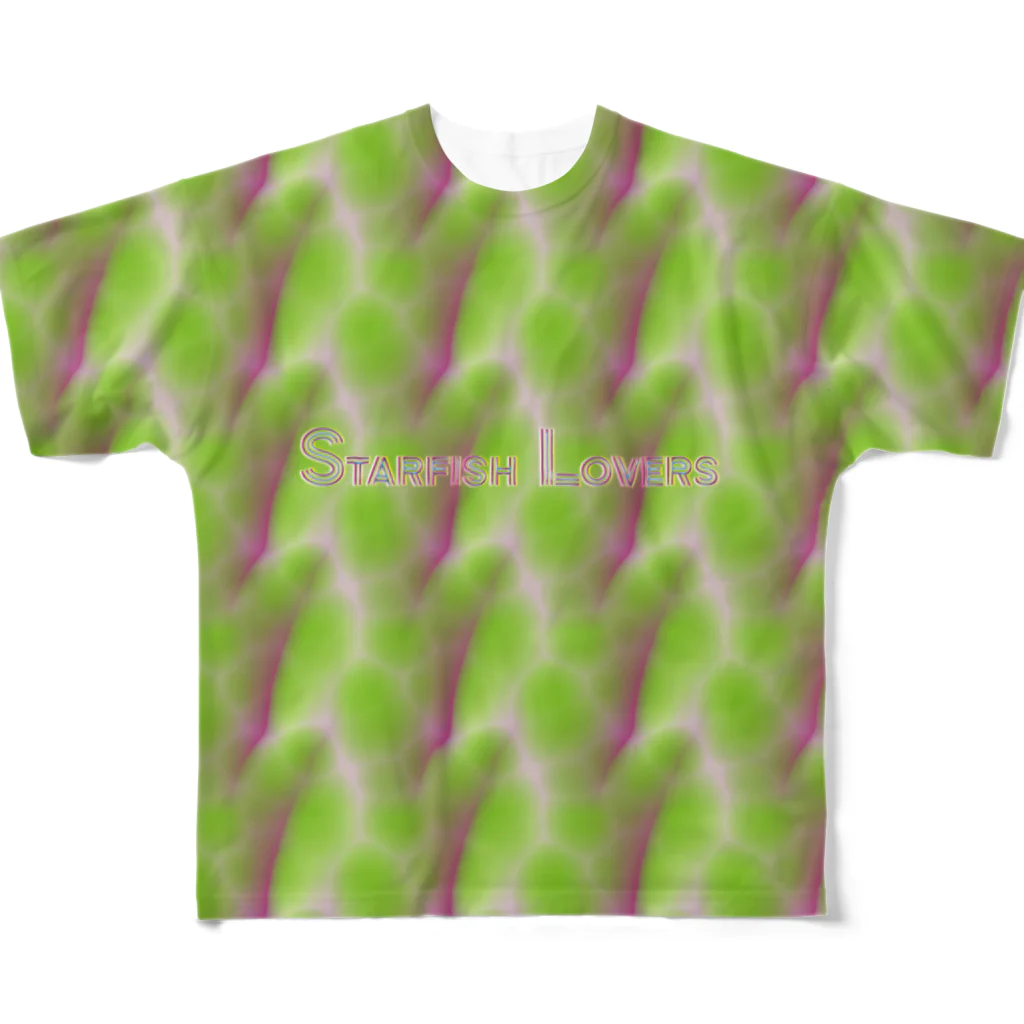 グッズ屋のStarfish Lovers（やさい） フルグラフィックTシャツ