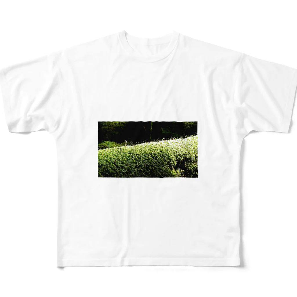 CHERRYの苔苔くん フルグラフィックTシャツ