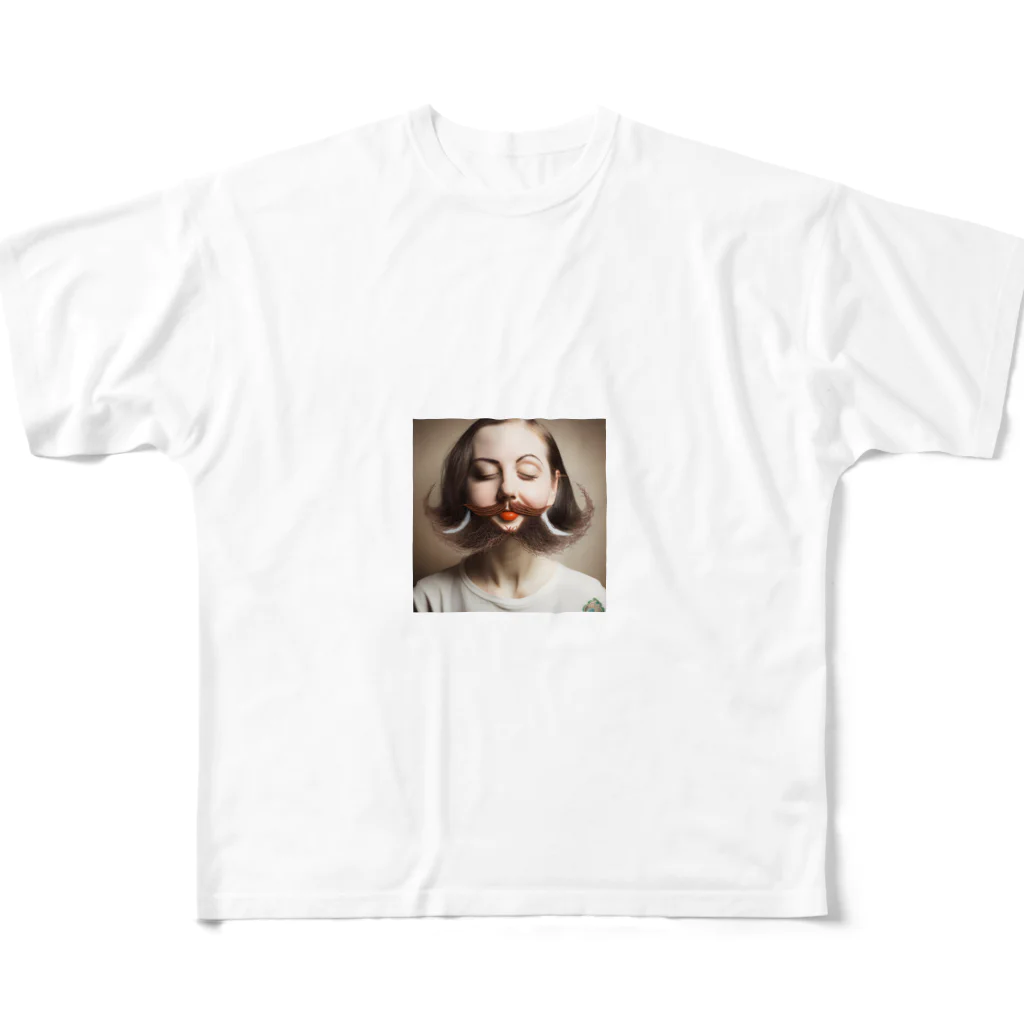 たらたらこっこのアートアート美 All-Over Print T-Shirt