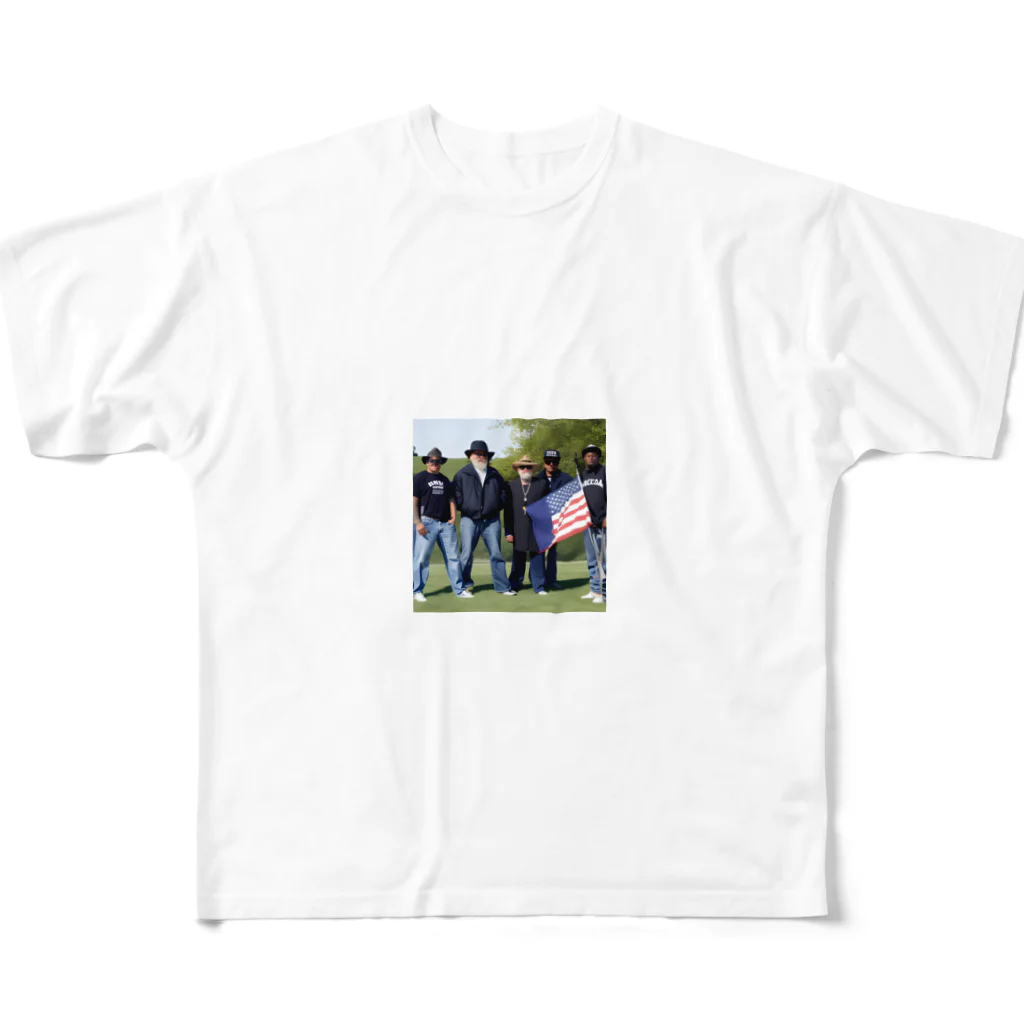 tuutuu613のAmerican gangers All-Over Print T-Shirt