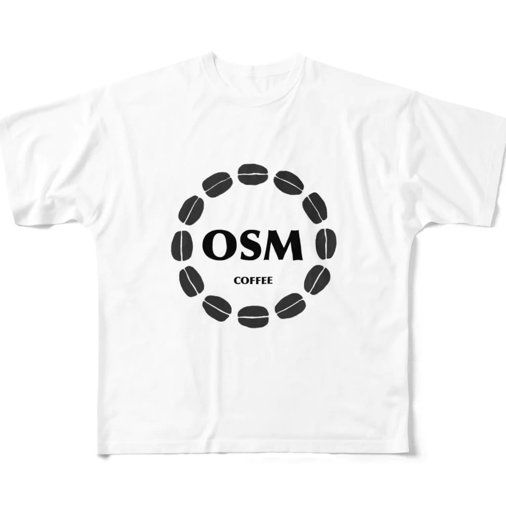 mattamのOSM COFFEE フルグラフィックTシャツ