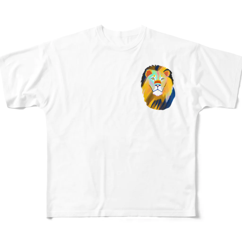 Nobbのパワーオブライオン All-Over Print T-Shirt