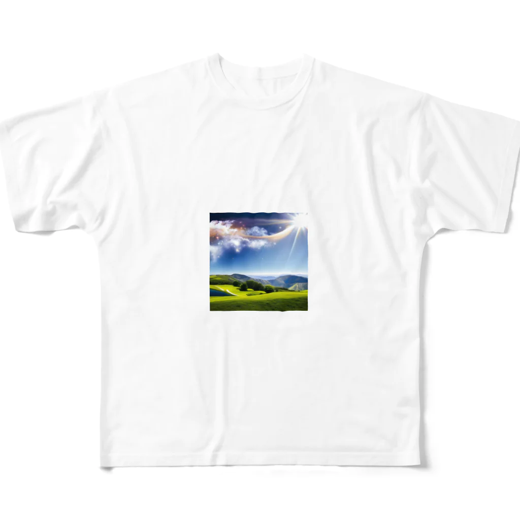 ohba1223の風景　幻想的 All-Over Print T-Shirt