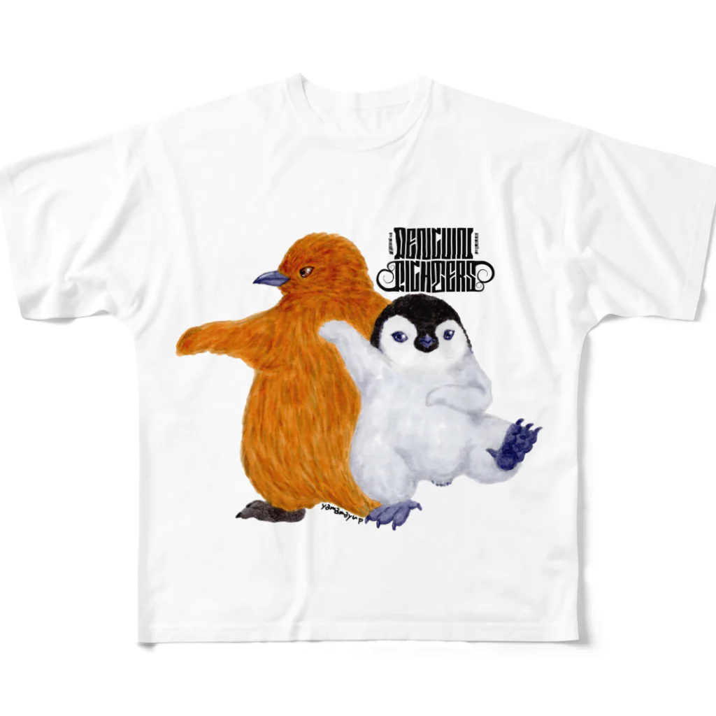 ヤママユ(ヤママユ・ペンギイナ)のPENGUIN FIGHTERS【Hina】 フルグラフィックTシャツ