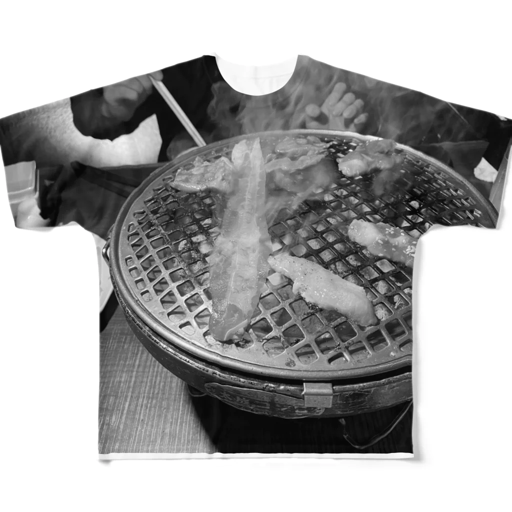 ASHLEY CARAVAN の焼肉10!10! All-Over Print T-Shirt