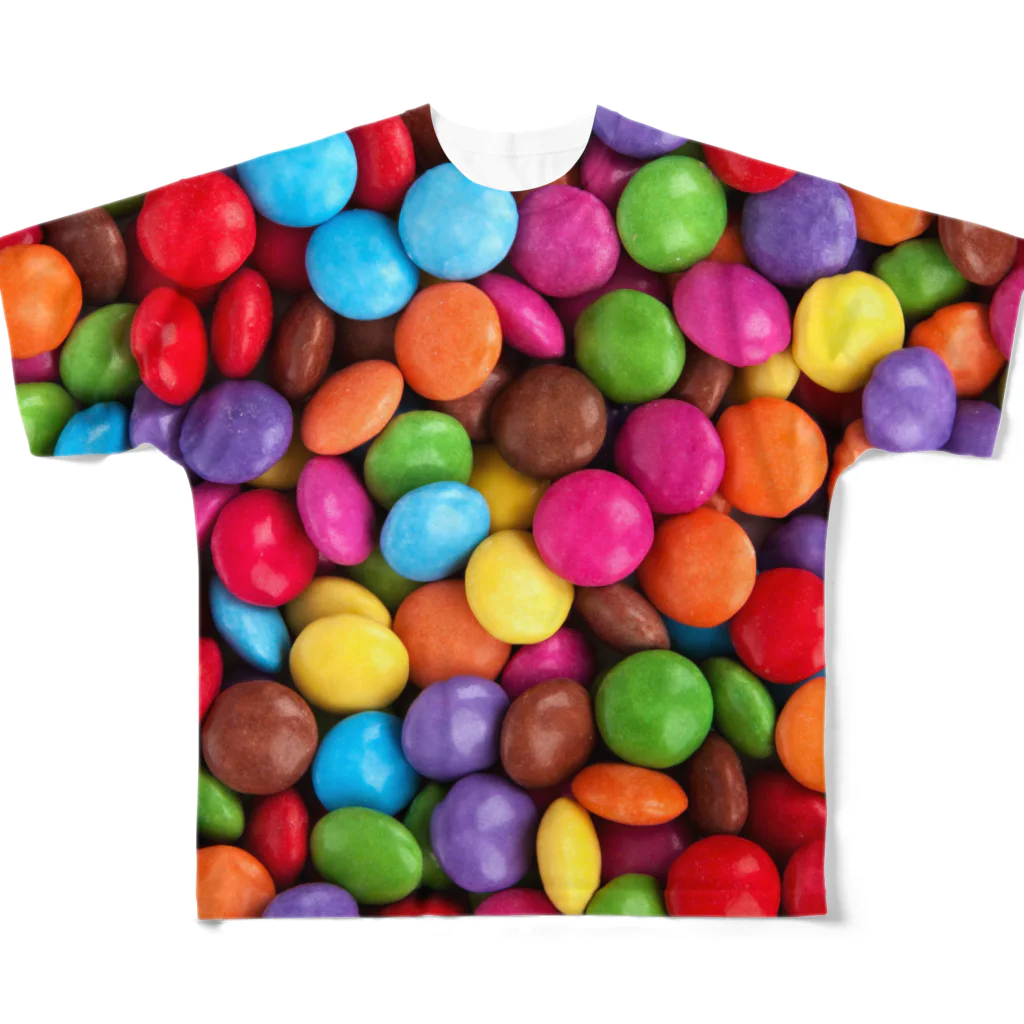 ブーブスエイリアンのチョコ All-Over Print T-Shirt