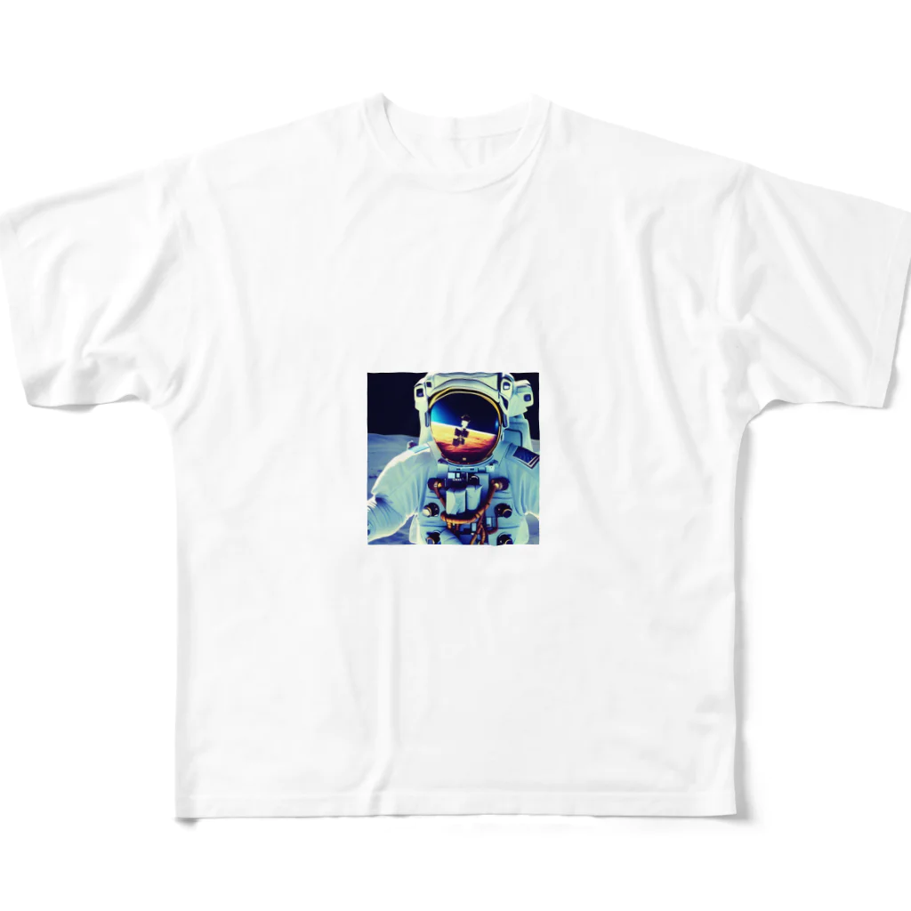 toukainogennの星に向かって All-Over Print T-Shirt