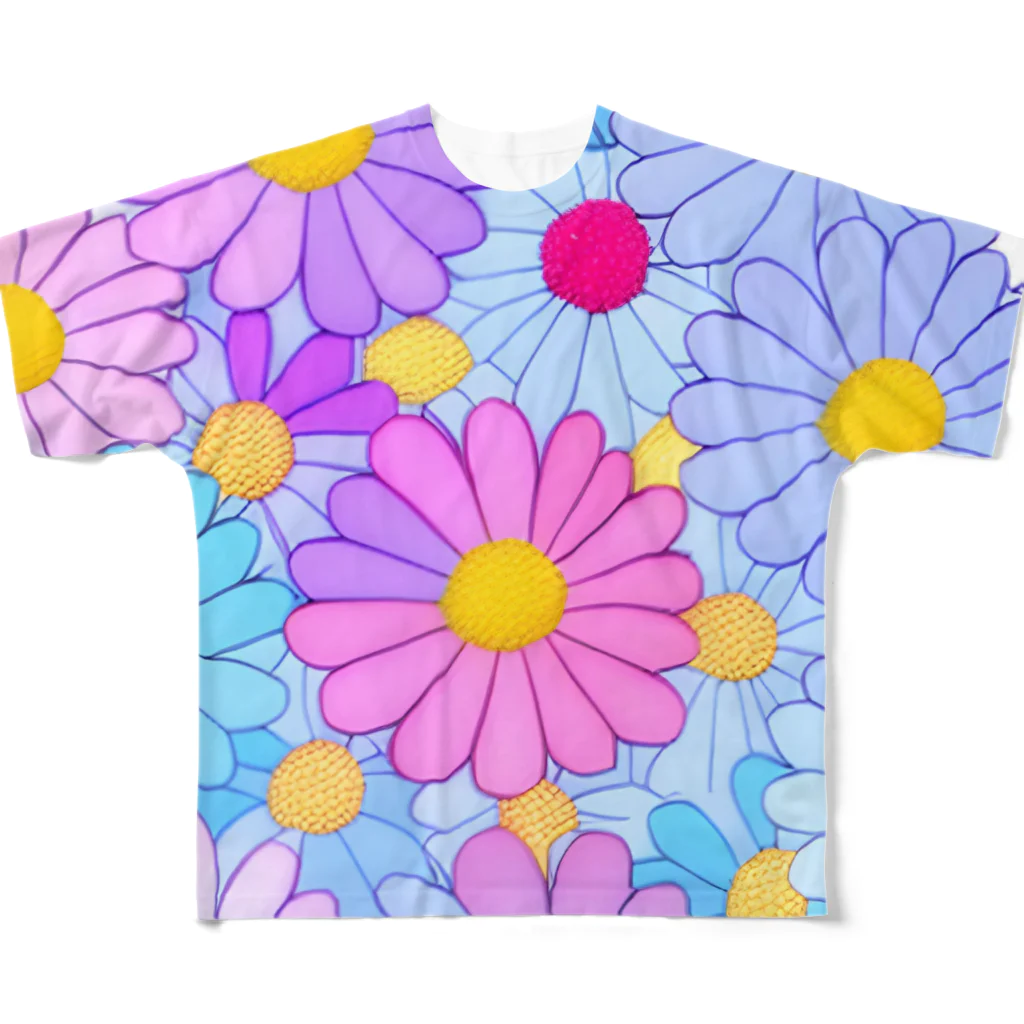 HANA*のDAISY（デイジー）の秘密* フルグラフィックTシャツ