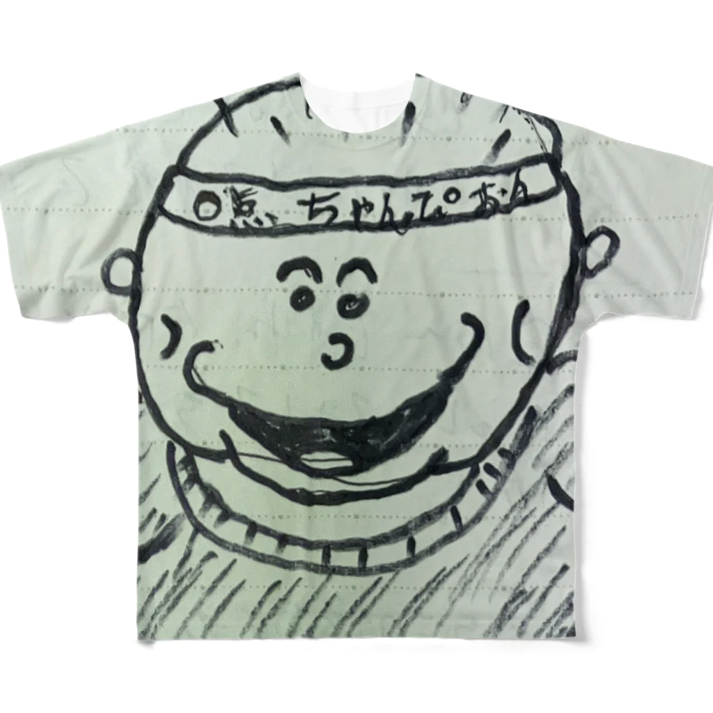 Devoji公式ショップ〜ぐちゃぐちゃん。〜のDevojiキャラグッズ All-Over Print T-Shirt
