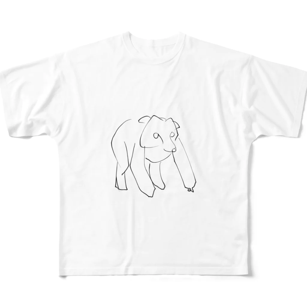 ksceneのpoor baby. フルグラフィックTシャツ