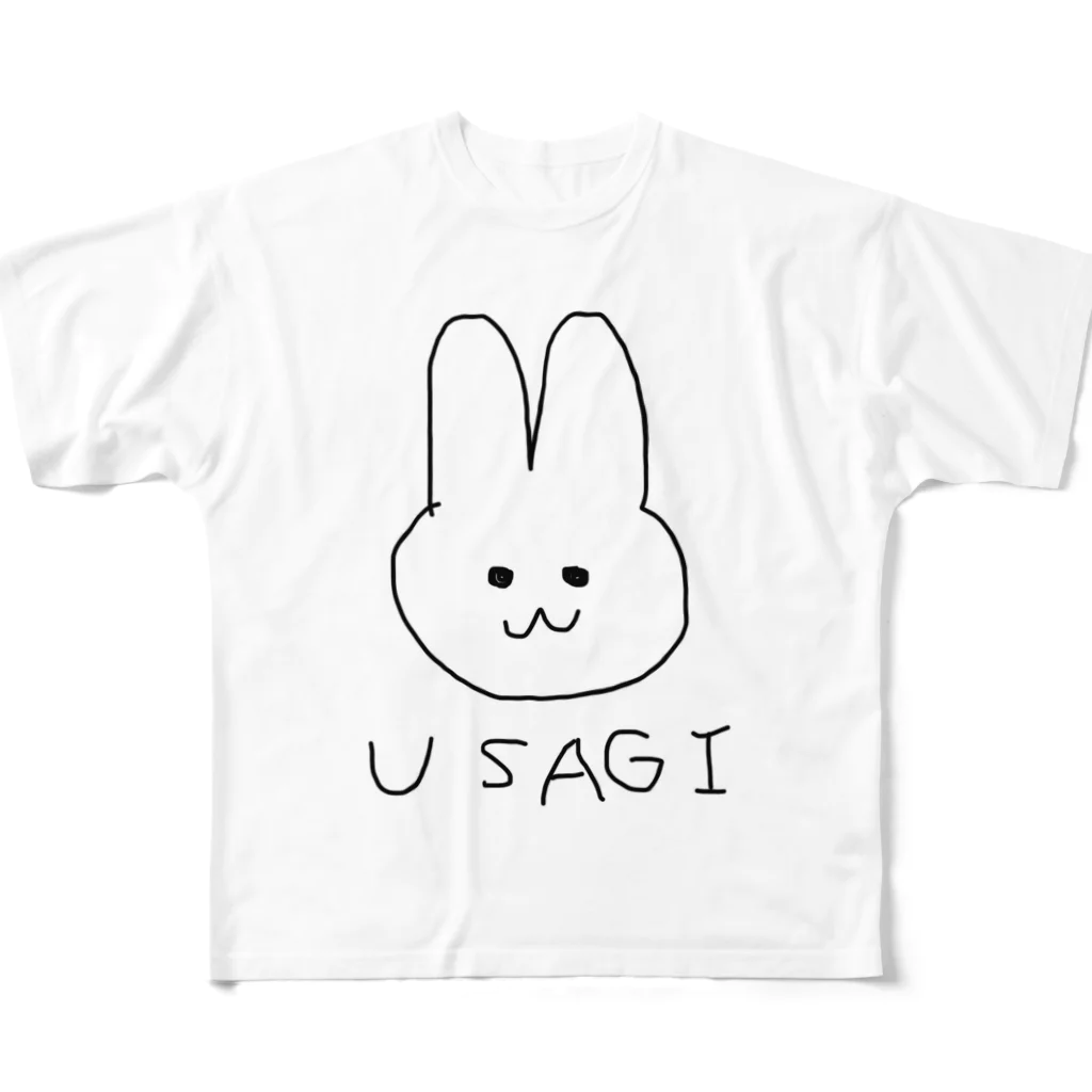 slowlife365のUSAGI All-Over Print T-Shirt