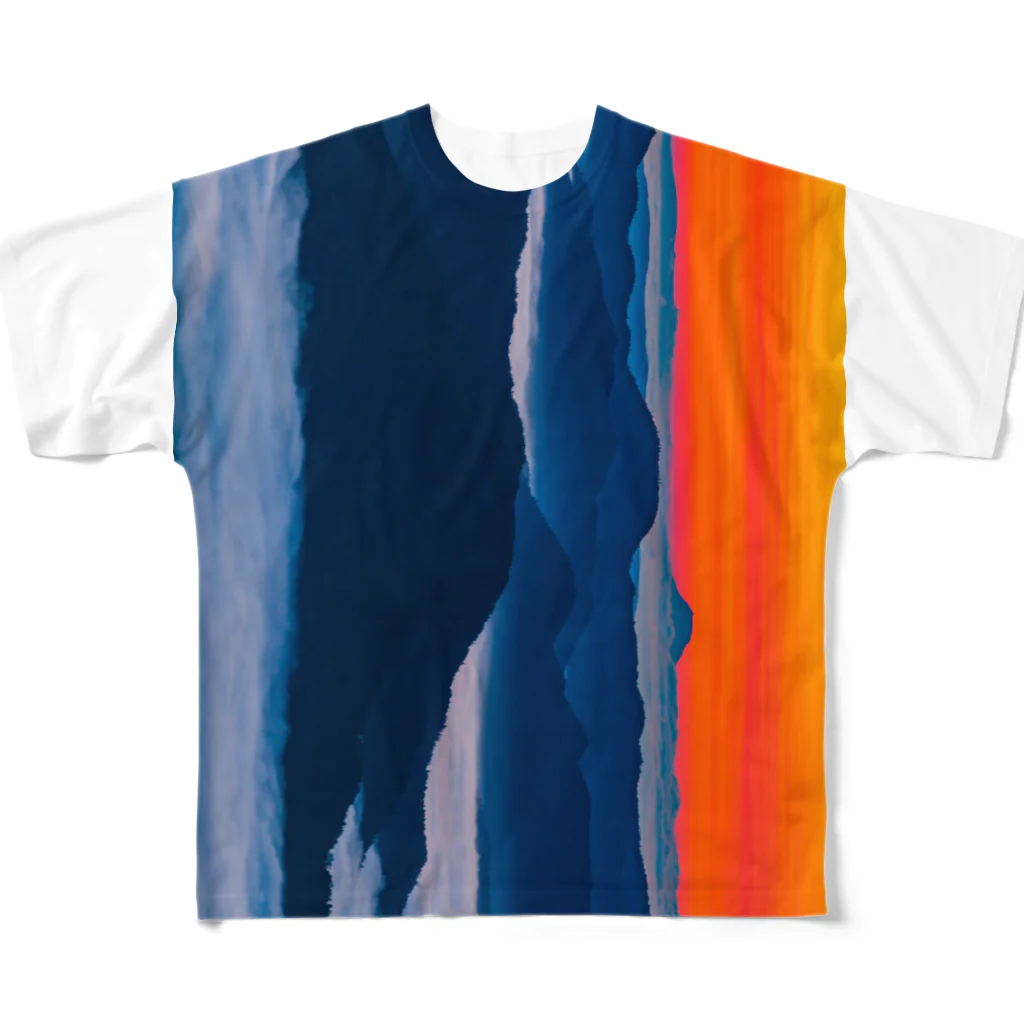 guchy-kの銀仙台の朝 All-Over Print T-Shirt