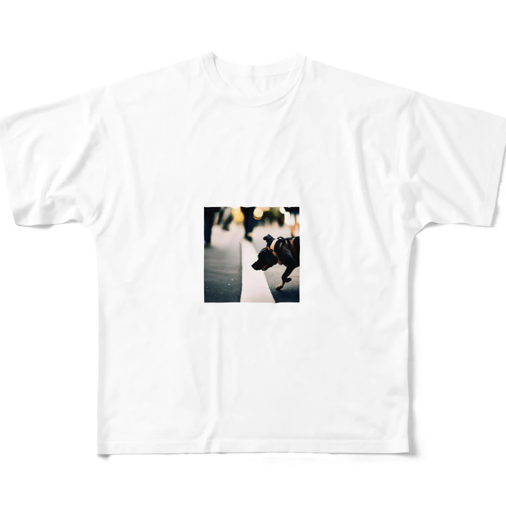 Cloretsの散歩中の犬のグッズ All-Over Print T-Shirt