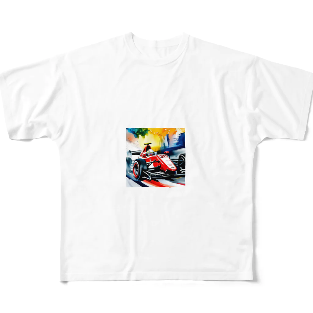 kaze2432のF1 フルグラフィックTシャツ