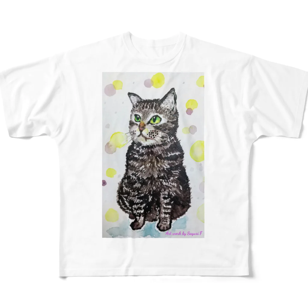 O-channelのOchannelおすましおーちゃん フルグラフィックTシャツ