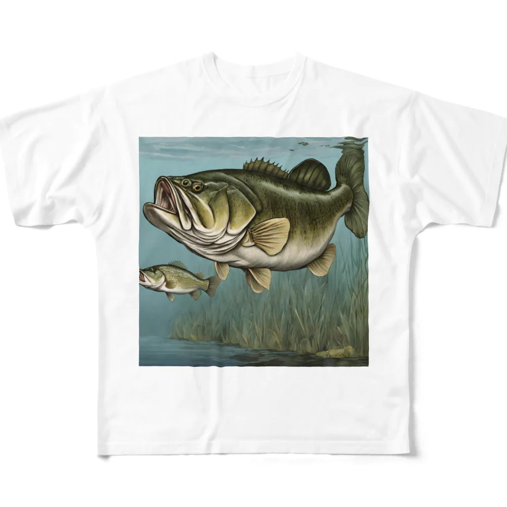 yuu1994 fishingのyuu1994fishing フルグラフィックTシャツ
