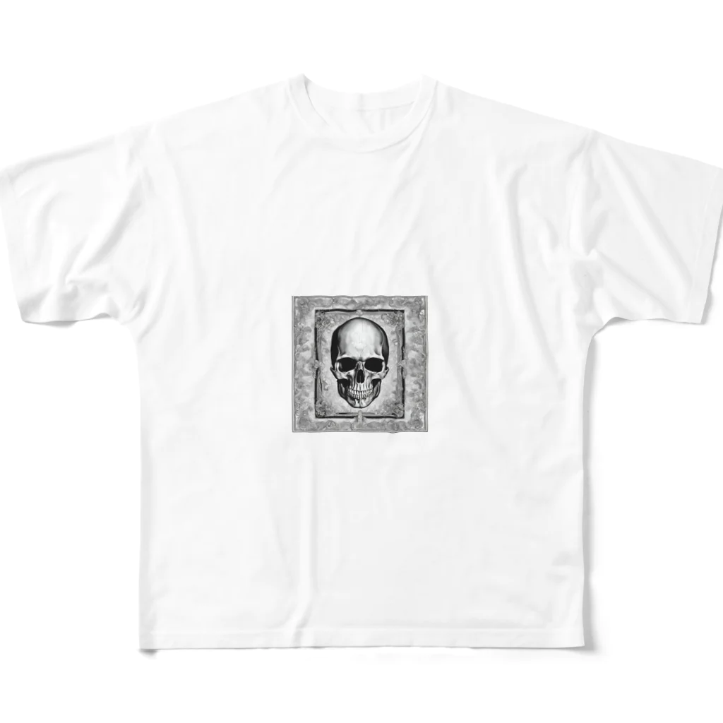 personalのドクロ All-Over Print T-Shirt