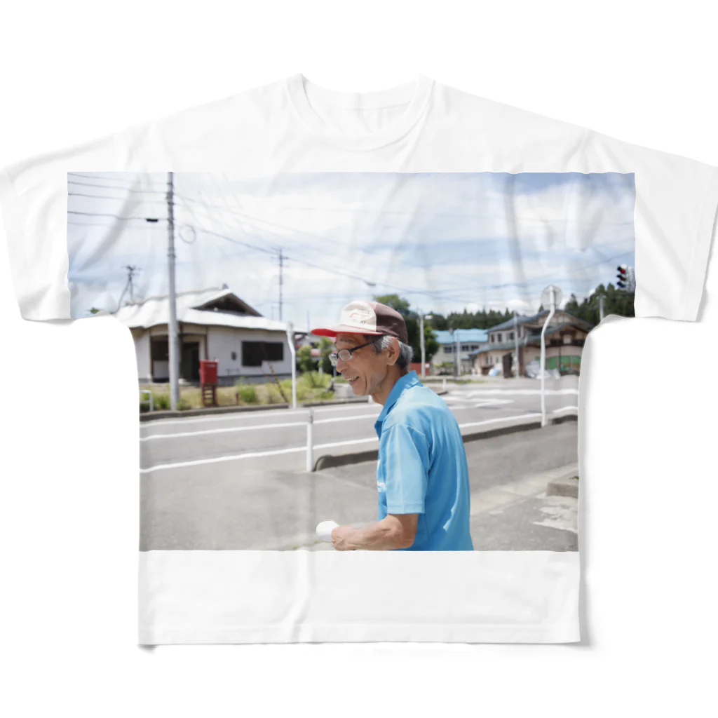 Ossan Collectionのnoto_ossan from NISIAIZU T-shirt フルグラフィックTシャツ