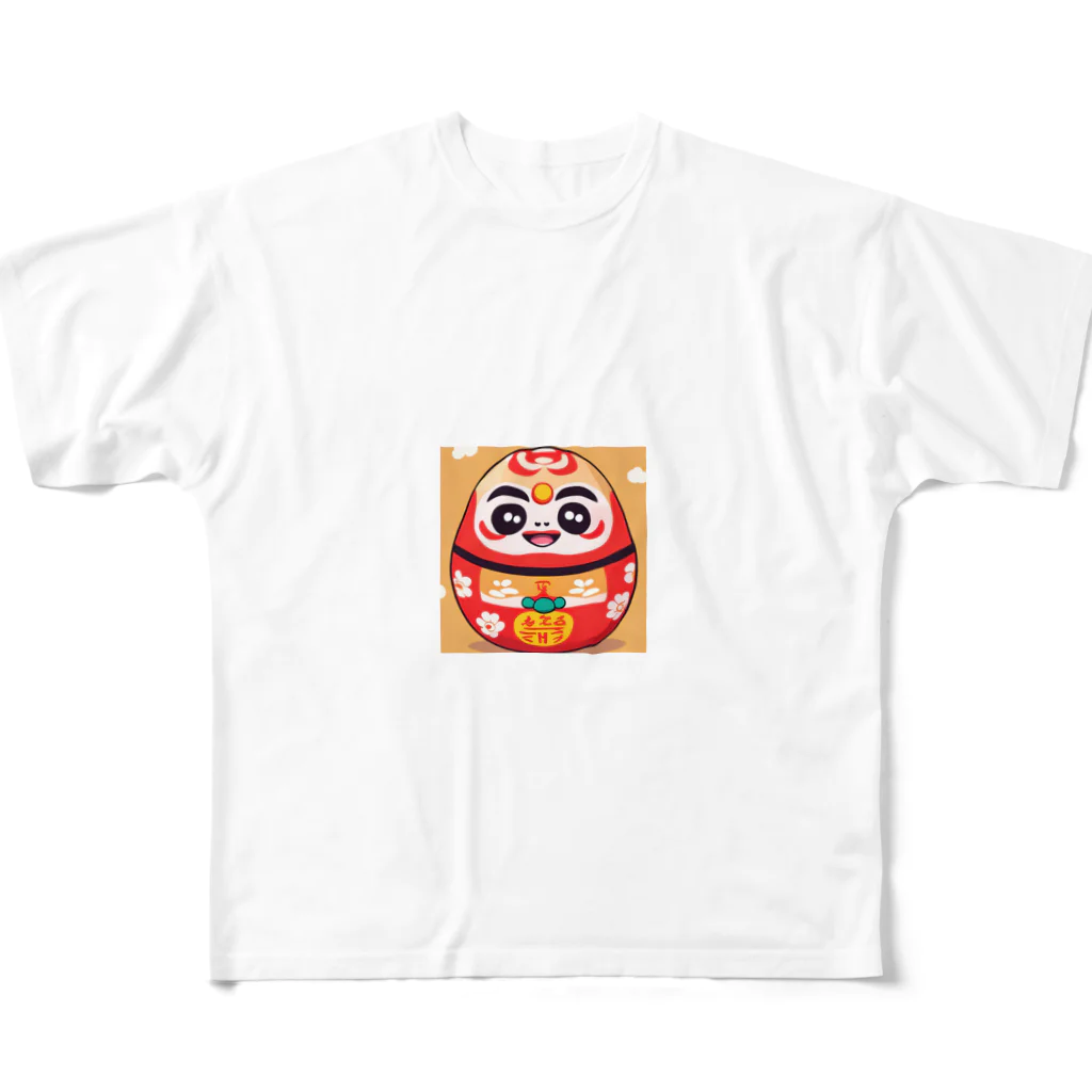 ラクダの店のだるま All-Over Print T-Shirt