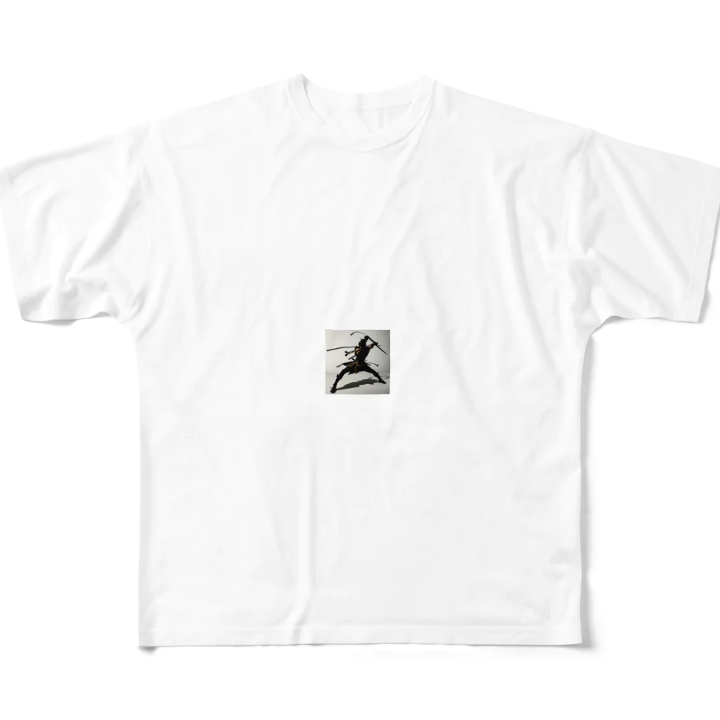 ★☆★Japan・Goods★☆★の日本の魂、サムライの精神を感じる特別なアイテム All-Over Print T-Shirt