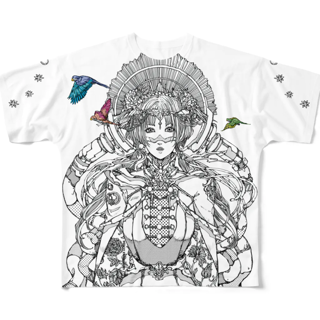 SHINN.U ONLINEのHIME フルグラフィックTシャツ