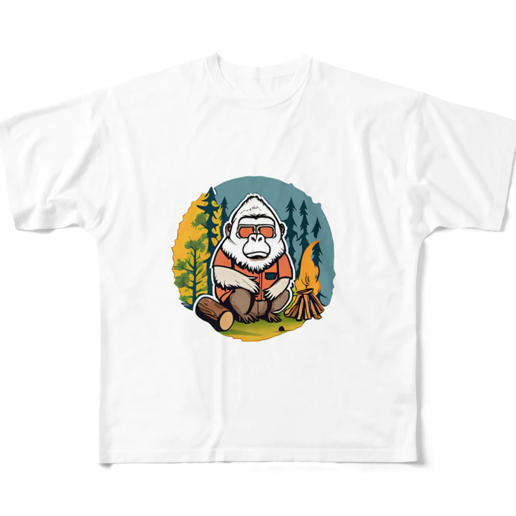 Curiosity＋のGo-ri.Camp２ フルグラフィックTシャツ