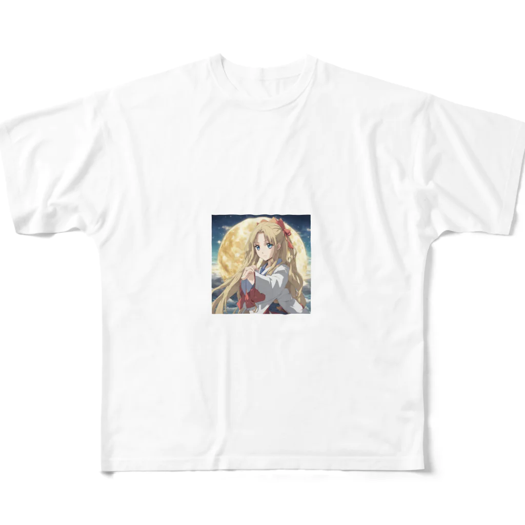 the blue seasonの岡本 麻子（おかもと あさこ） All-Over Print T-Shirt