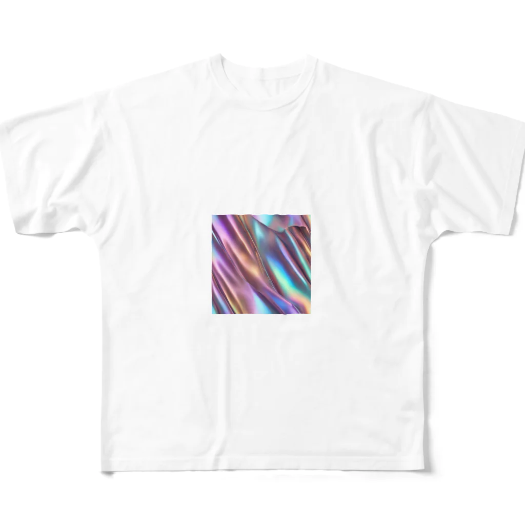 NYANKOのメタリック All-Over Print T-Shirt