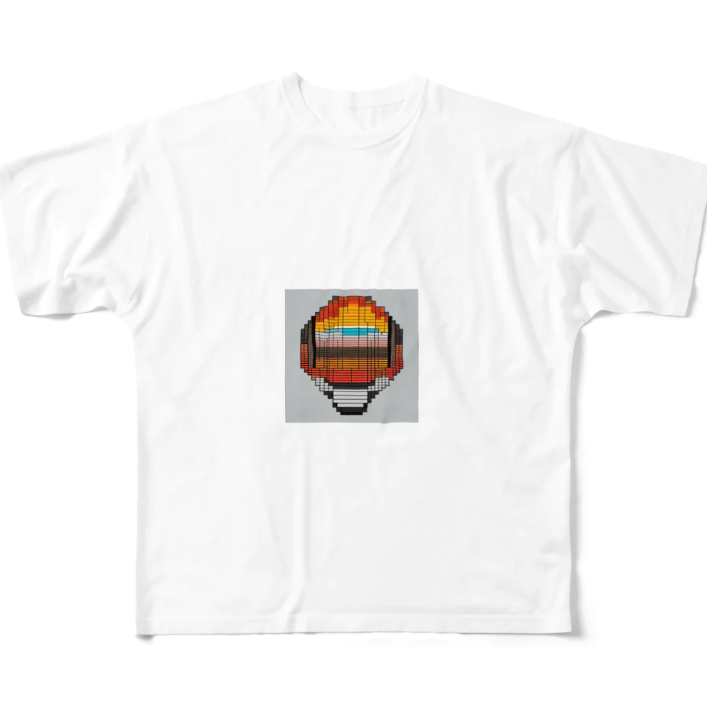 nomad4491のドット絵の法螺貝 All-Over Print T-Shirt