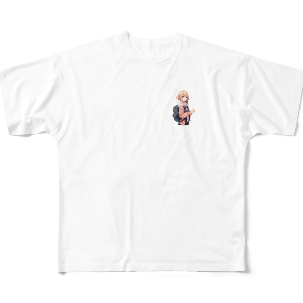 kazoku5のツンデレ女子 All-Over Print T-Shirt