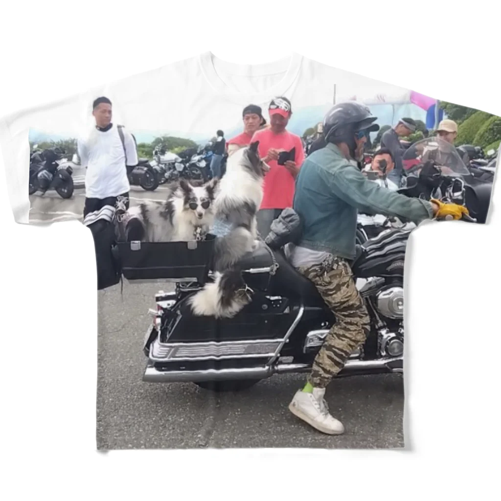 ハーレー最大最強SNOOPYのれいわ勝手連Driver&Bikers２弾 All-Over Print T-Shirt