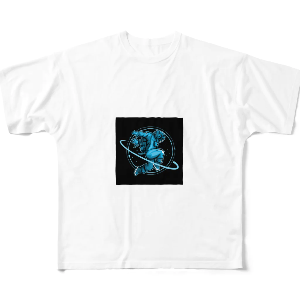 《Derekの絶賛工房中！》のastronaut フルグラフィックTシャツ