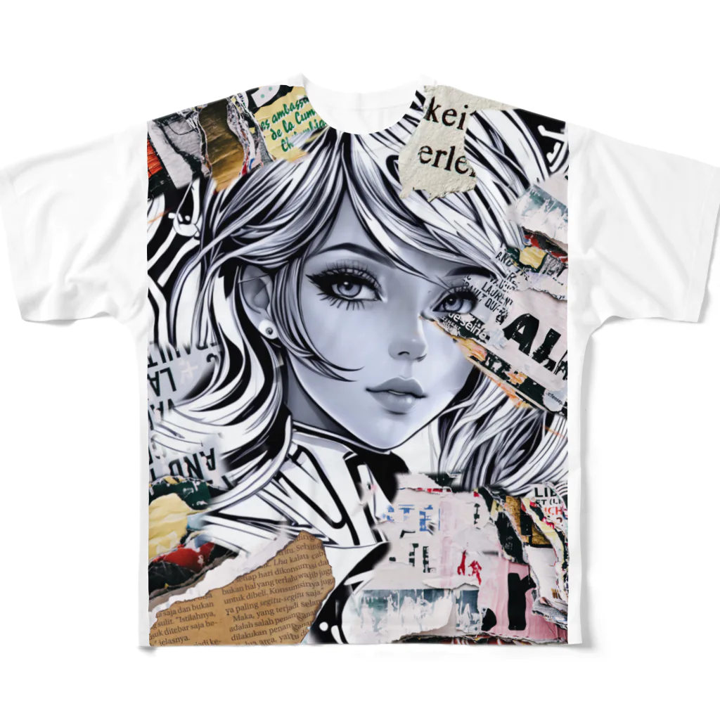 じょいちぃのStreet believer All-Over Print T-Shirt