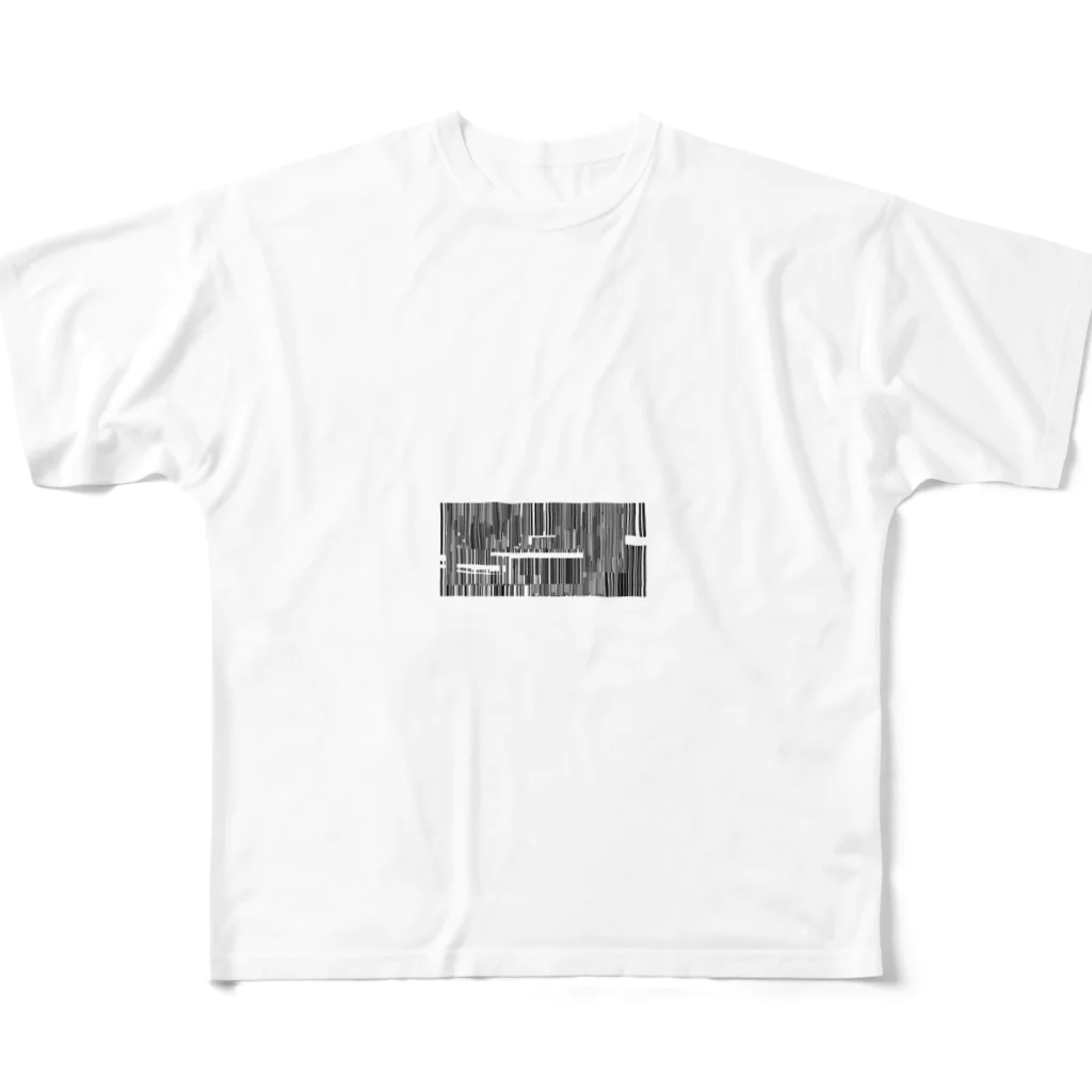 ジンファンタジスタのバーコード All-Over Print T-Shirt