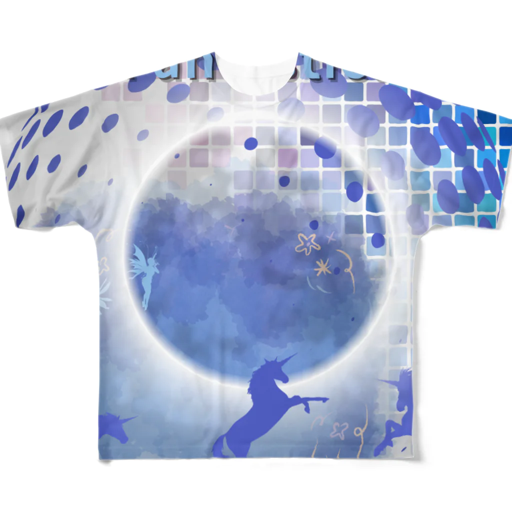 のびのびショップの幻想的 All-Over Print T-Shirt