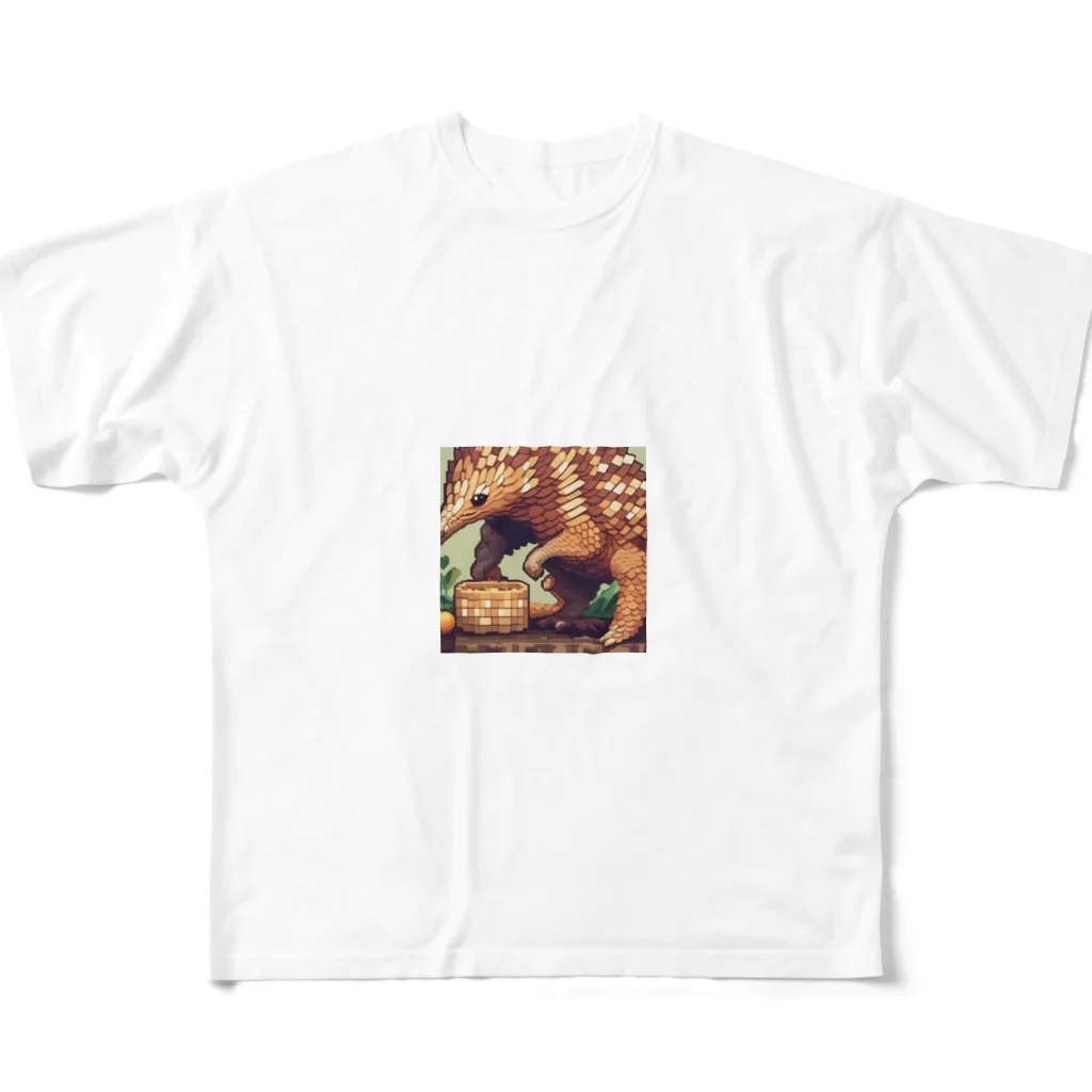 だいすけのパンゴリン All-Over Print T-Shirt