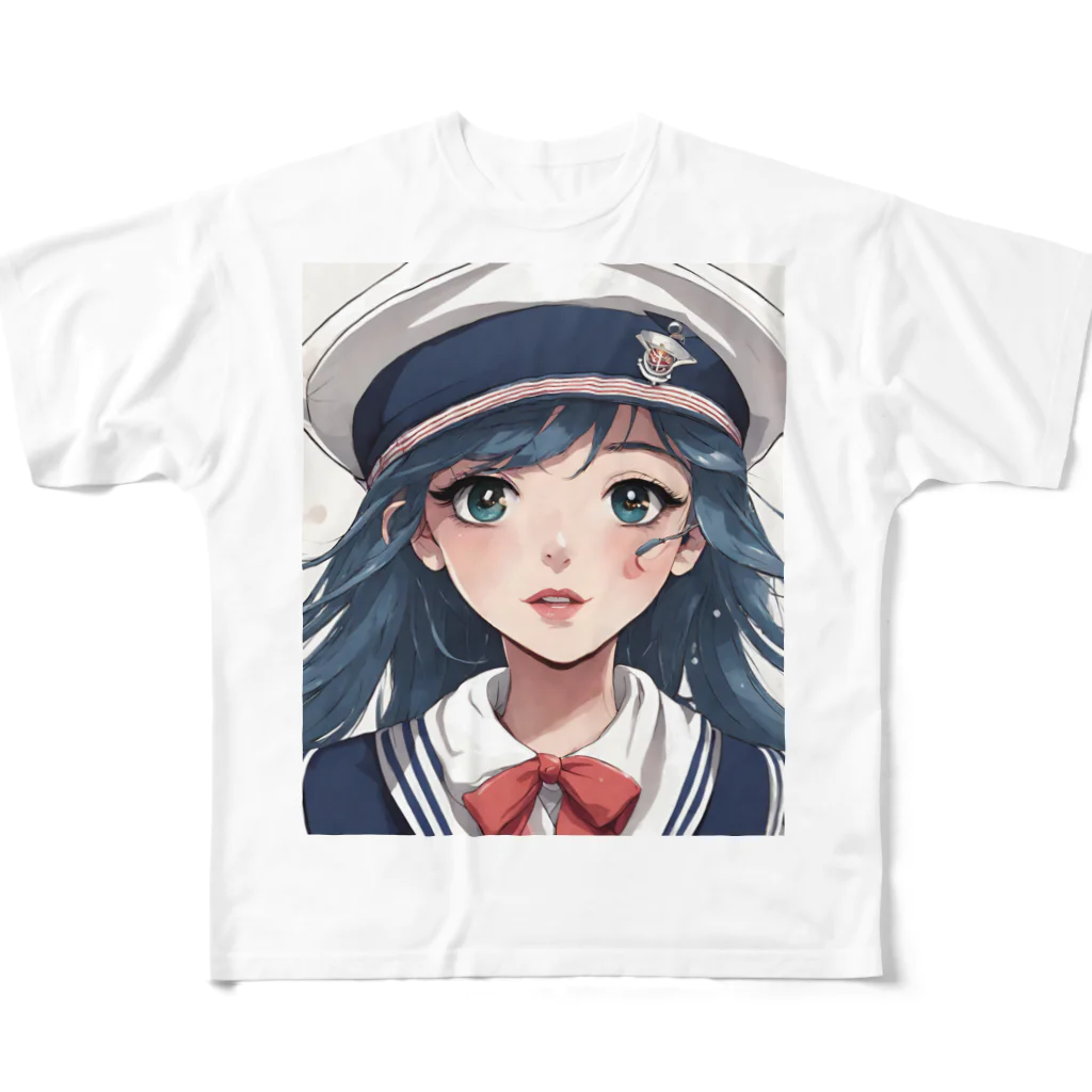 MUSE projectの海のような美少女 All-Over Print T-Shirt