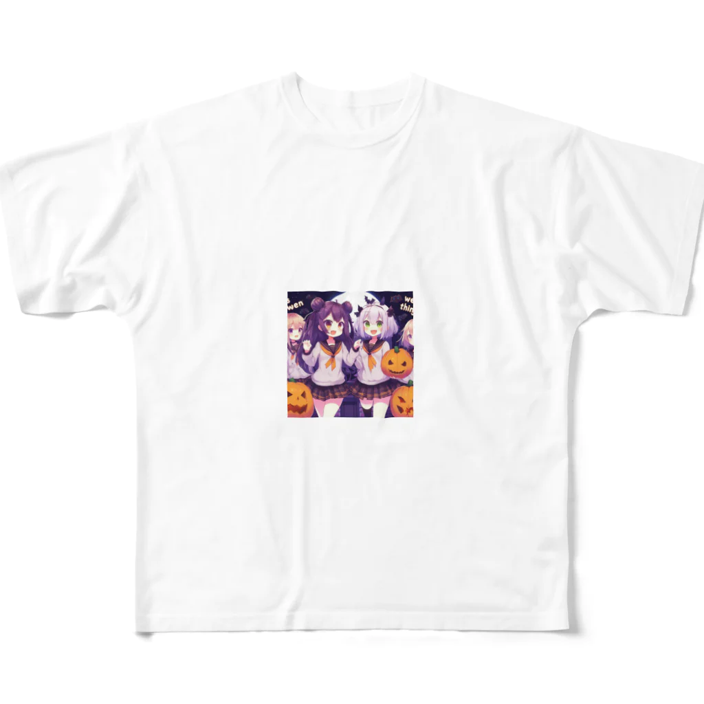 anazawaの毎日がハロウィンパーティ! All-Over Print T-Shirt