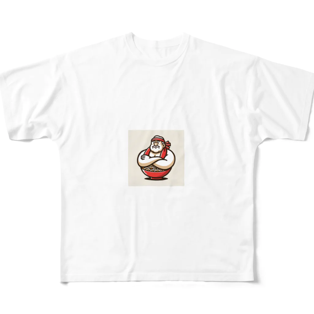 Bobchanのラーメンおじさん All-Over Print T-Shirt