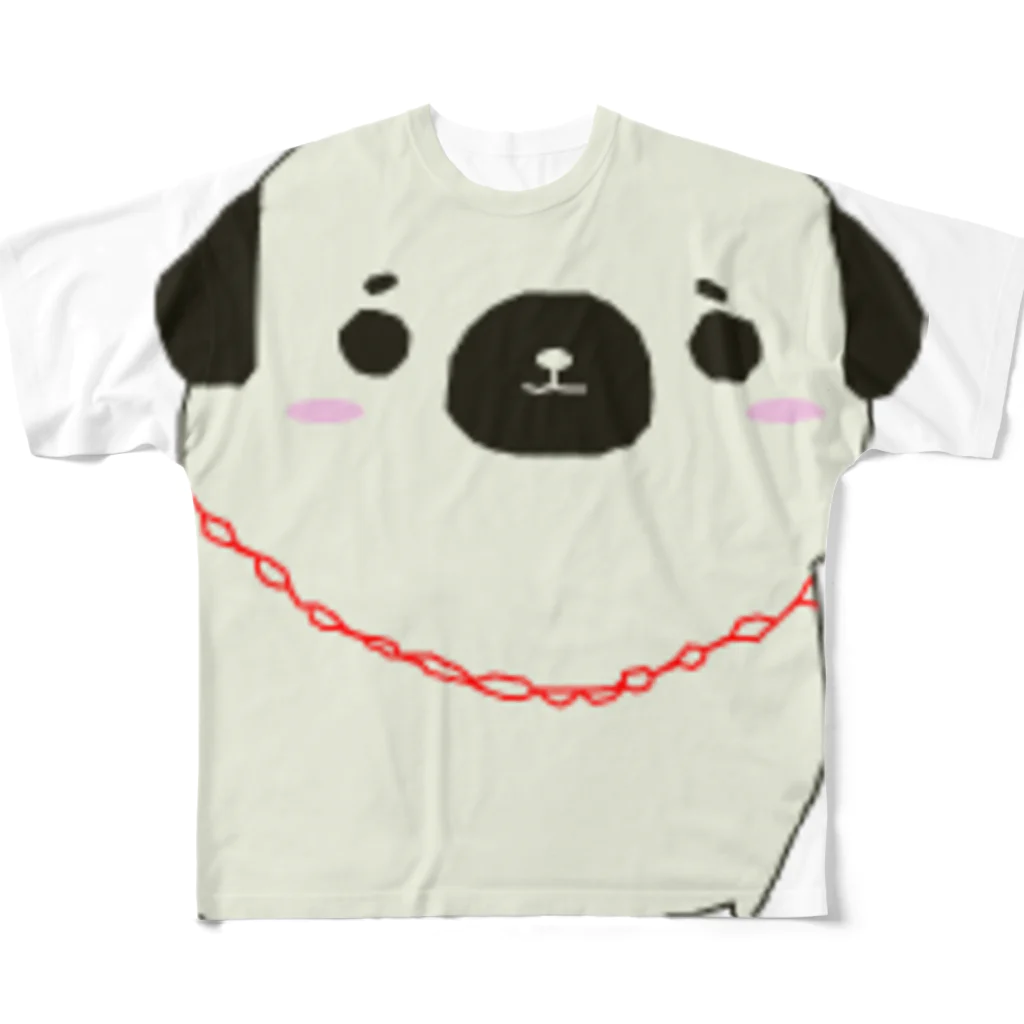 TakuP（たくぴ）のぱぐパグ All-Over Print T-Shirt