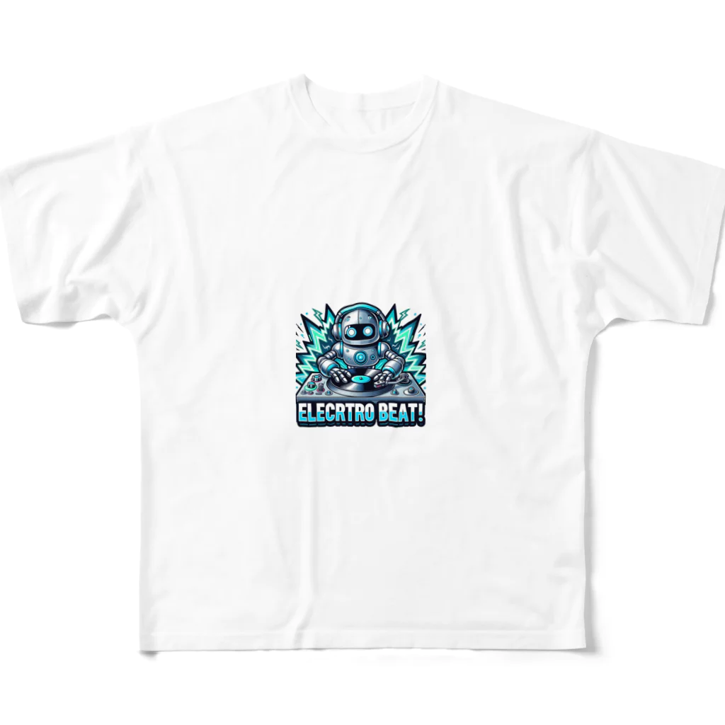 yusaki55maikingのエレクトロ・リズム All-Over Print T-Shirt