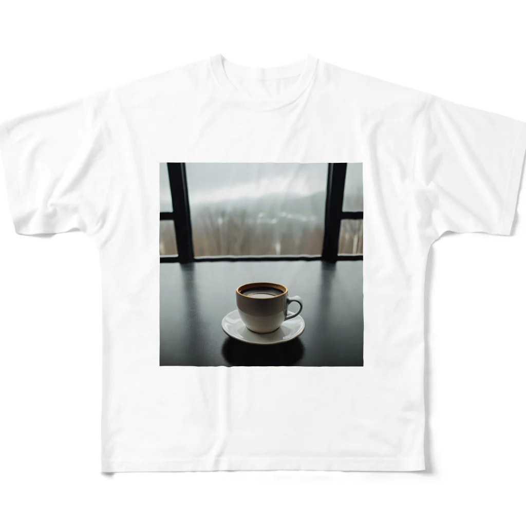 ミウ&ゆうの部屋のcoffee Time All-Over Print T-Shirt