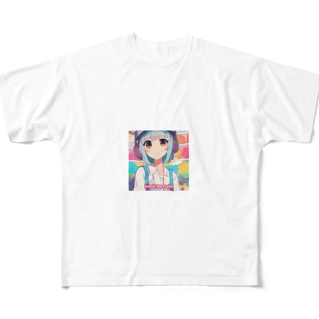 yamnetの季節をテーマにした美しいイラスト All-Over Print T-Shirt