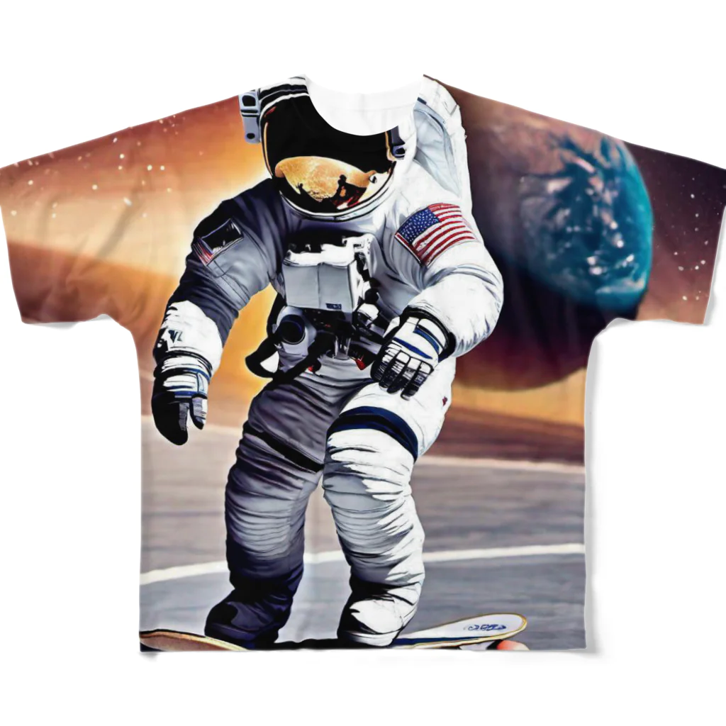 宇宙開発デザイン科のここでなら出来る All-Over Print T-Shirt